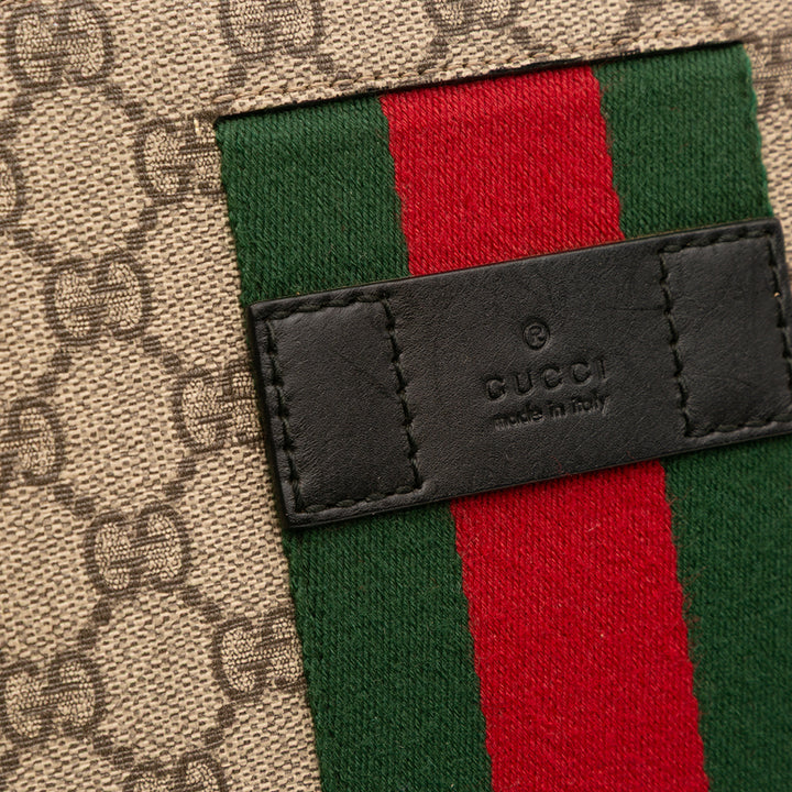 Gucci GG Supreme Web Pochette