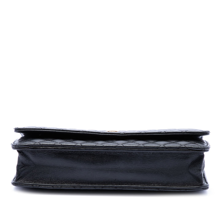 Chanel CC Microquilted Cuir d’agneau Wallet on Chain