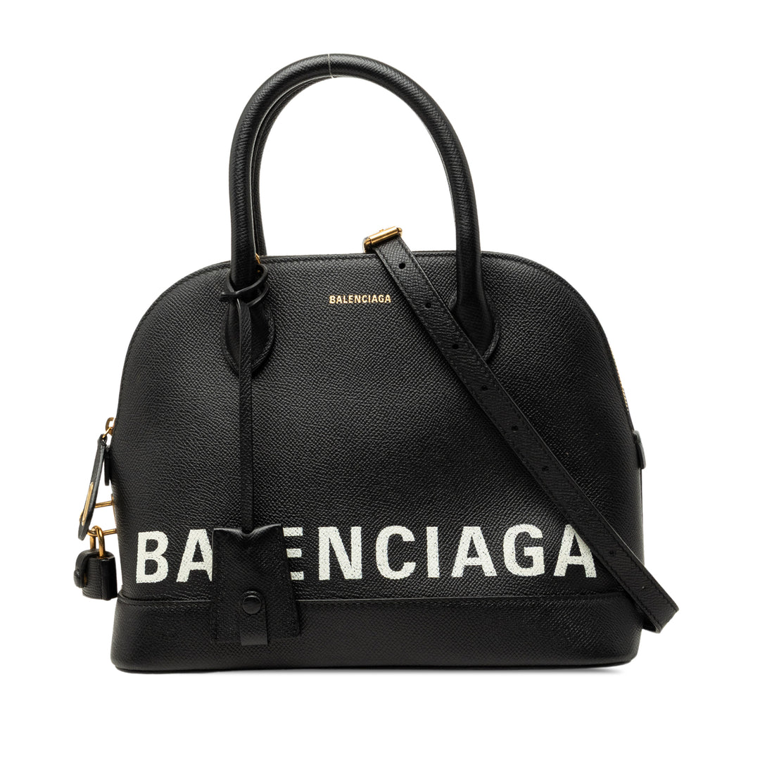 Balenciaga Cuir de veau grainé Ville sac à anse supérieure S