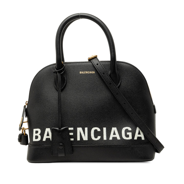 Balenciaga Cuir de veau grainé Ville sac à anse supérieure S
