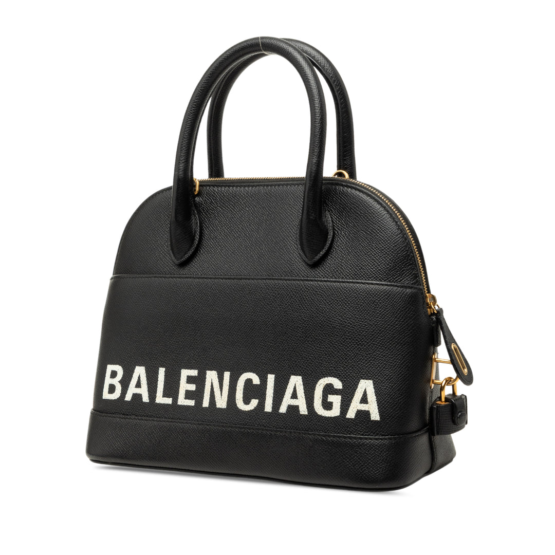 Balenciaga Cuir de veau grainé Ville sac à anse supérieure S