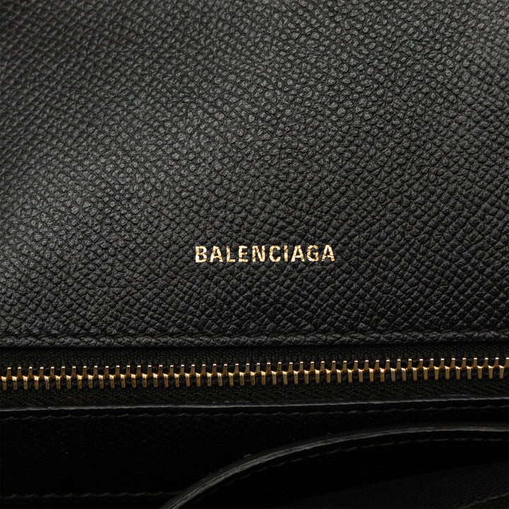 Balenciaga Cuir de veau grainé Ville sac à anse supérieure S