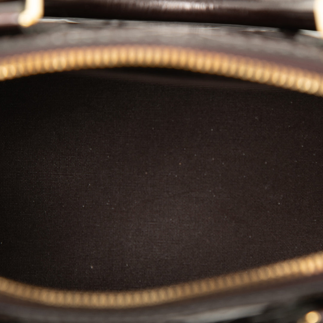 Alma BB Cuir verni Monogram Violet