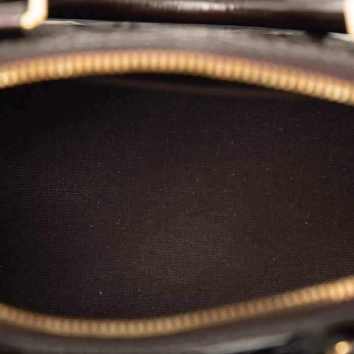 Alma BB Cuir verni Monogram Violet