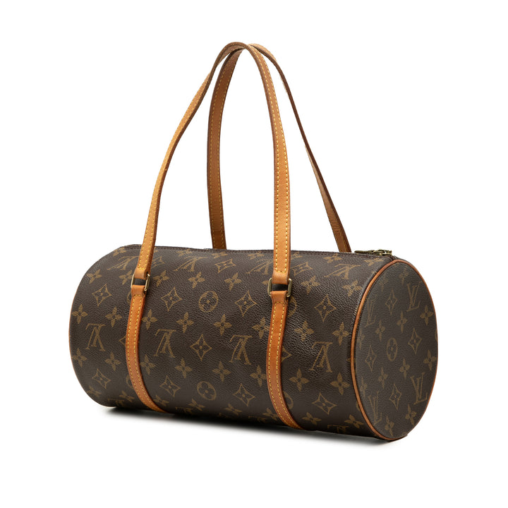 Papillon 30 Monogram Marron