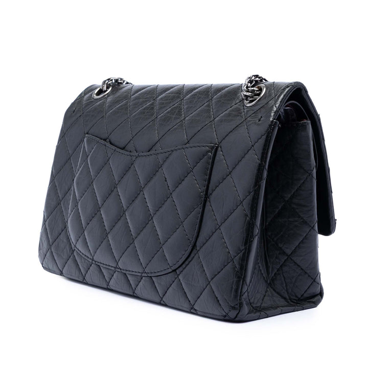 Chanel Matelassé vieilli Cuir de veau Reissue 2.55 Double rabat 226