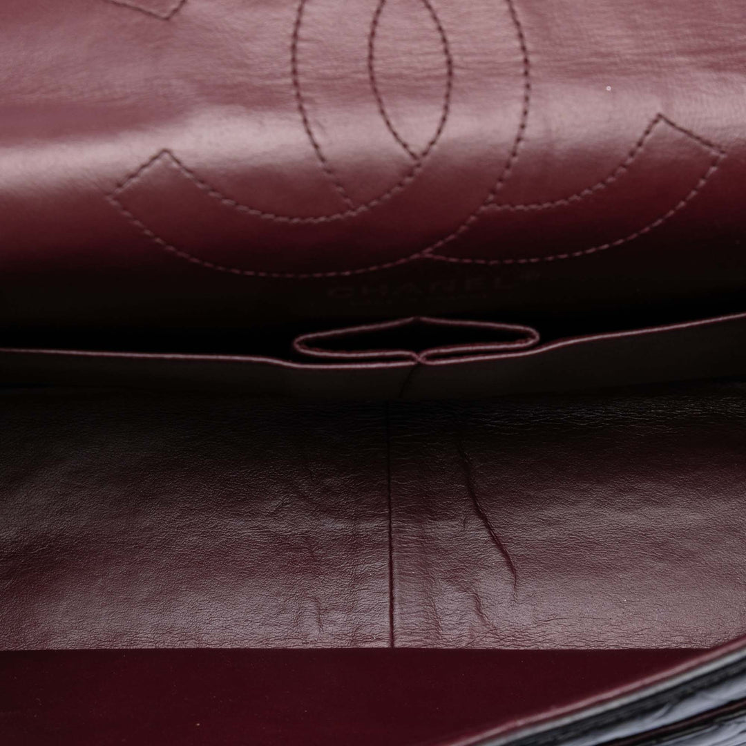 Chanel Matelassé vieilli Cuir de veau Reissue 2.55 Double rabat 226