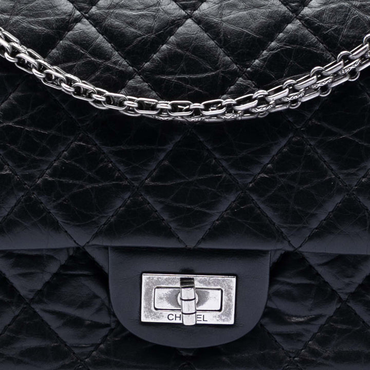 Chanel Matelassé vieilli Cuir de veau Reissue 2.55 Double rabat 226