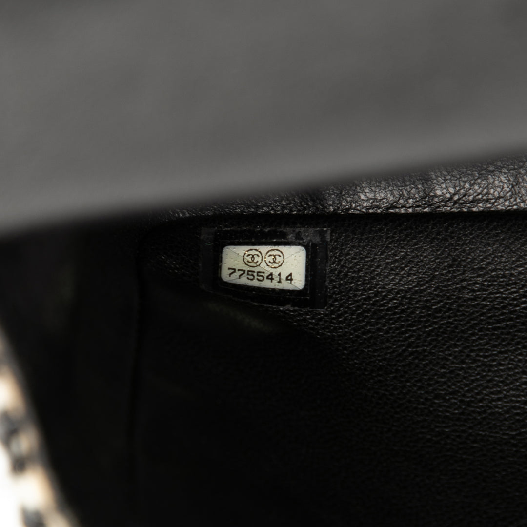 Chanel Medium Classic Tweed Double rabat