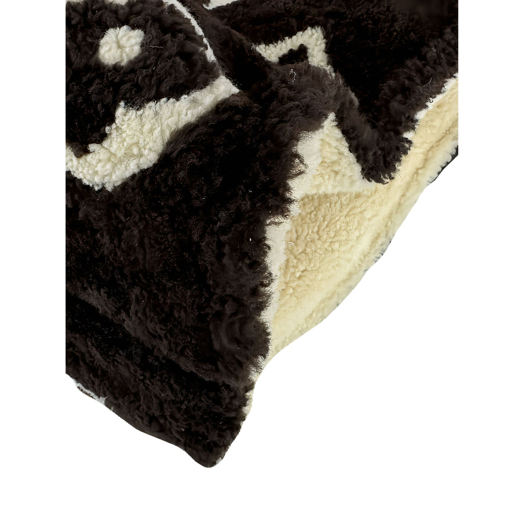 Louis Vuitton Giant Shearling Teddy Onthego GM Monogram Noir – vue 11 – GABY PARIS