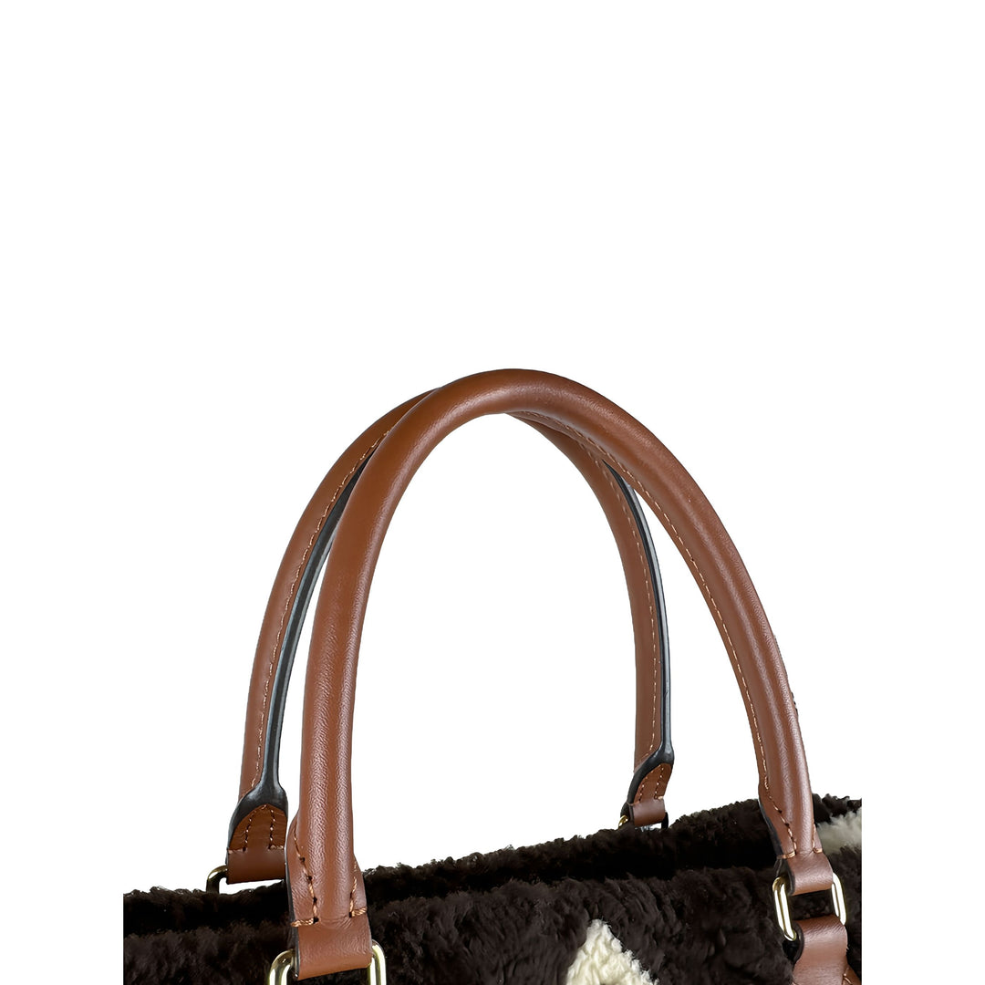 Louis Vuitton Giant Shearling Teddy Onthego GM Monogram Noir – vue 8 – GABY PARIS