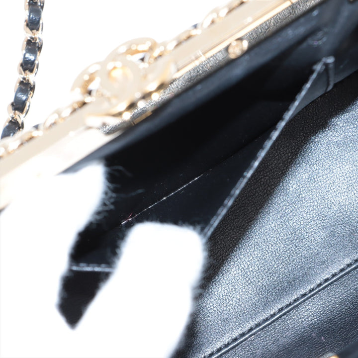 Chanel CC Matelassé Cuir d’agneau Frame Sac à chaîne
