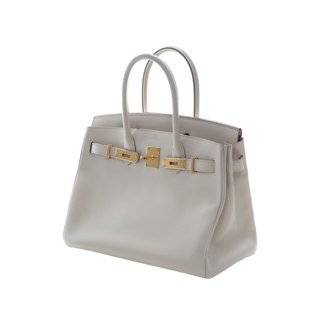 Hermès Sac à main Birkin Retourne 30 Epsom Blanc – vue 11 – GABY PARIS