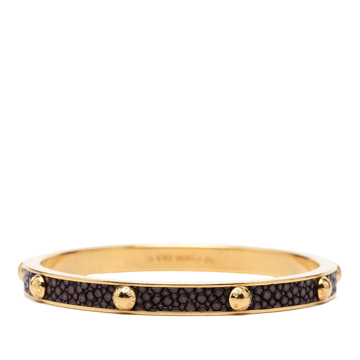 Louis Vuitton plaqué et Stingray Gimme A Clue Bangle