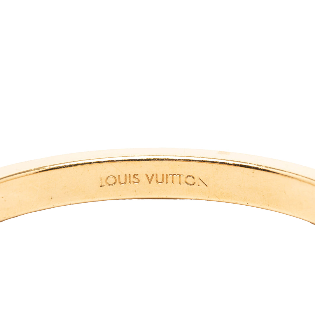 Louis Vuitton plaqué et Stingray Gimme A Clue Bangle