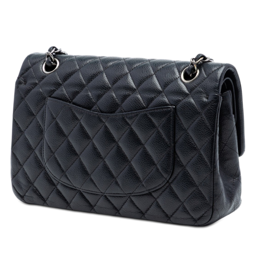 Chanel Medium Classic Caviar Double rabat