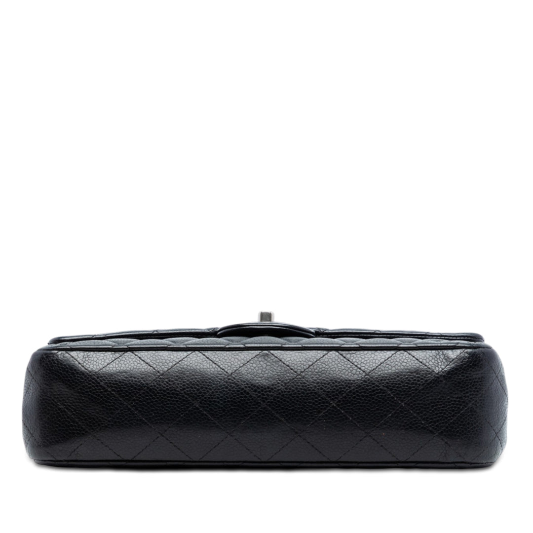 Chanel Medium Classic Caviar Double rabat