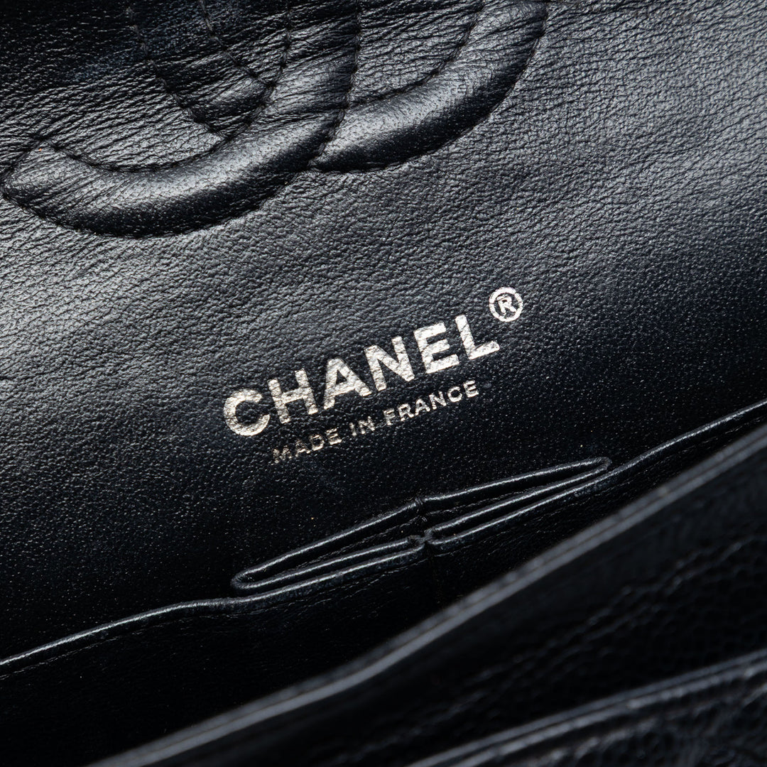 Chanel Medium Classic Caviar Double rabat