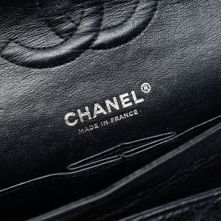 Chanel Medium Classic Caviar Double rabat