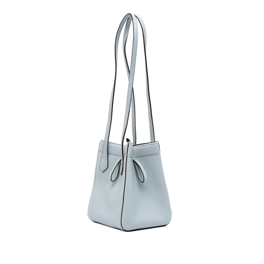 Fendi Origami Sac Mini Bleu – vue 2 – GABY PARIS