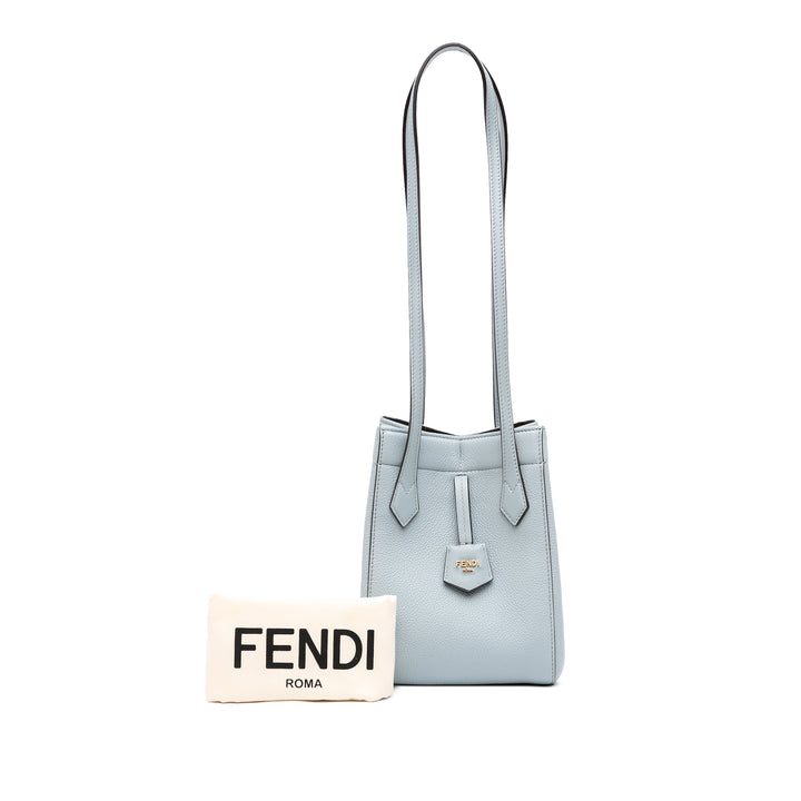 Fendi Origami Sac Mini Bleu – vue 7 – GABY PARIS