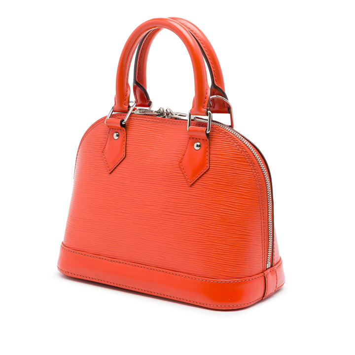 Louis Vuitton Alma BB Épi Orange – vue 2 – GABY PARIS