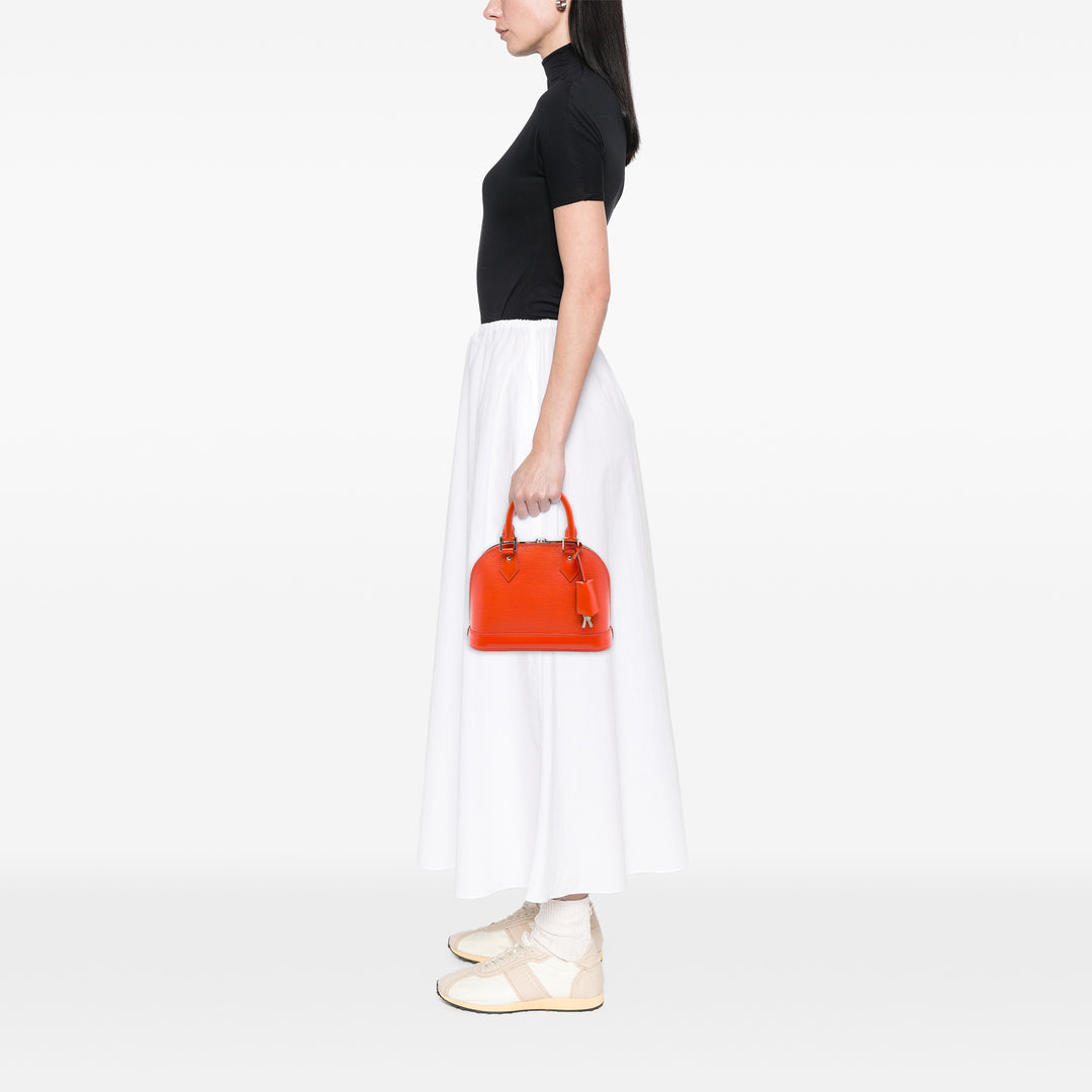 Louis Vuitton Alma BB Épi Orange – vue 6 – GABY PARIS