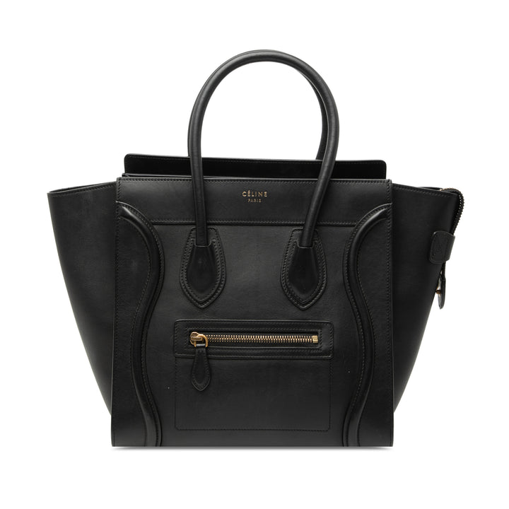 Celine Micro Smooth Cuir de veau Luggage Cabas