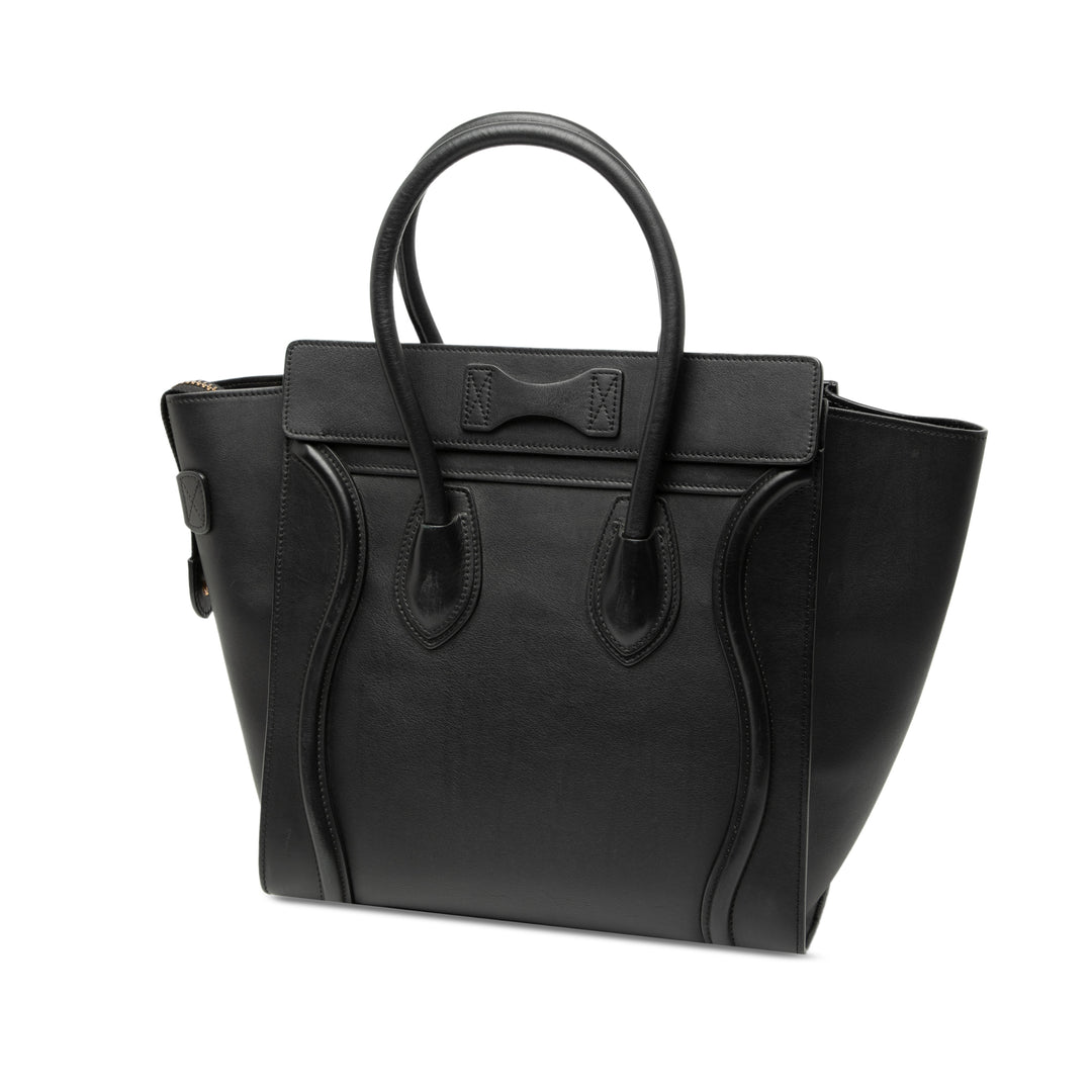 Celine Micro Smooth Cuir de veau Luggage Cabas