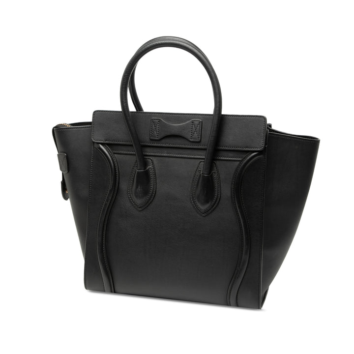 Celine Micro Smooth Cuir de veau Luggage Cabas