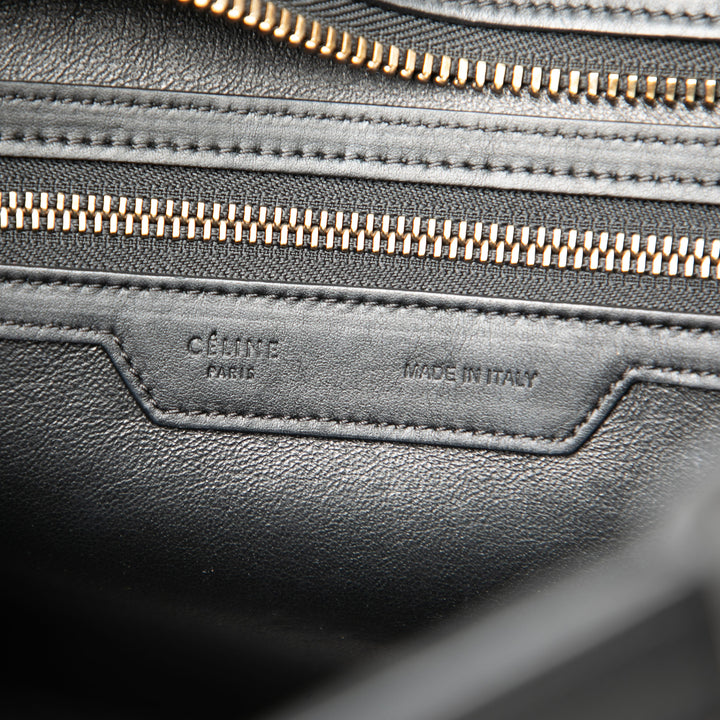 Celine Micro Smooth Cuir de veau Luggage Cabas