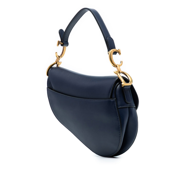 Dior Mini Smooth Cuir de veau Saddle Sac
