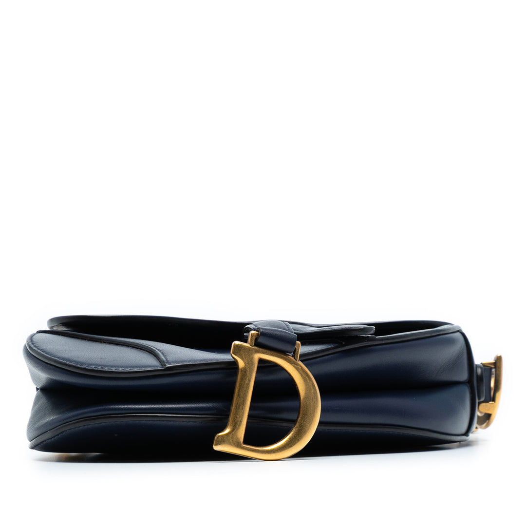 Dior Mini Smooth Cuir de veau Saddle Sac