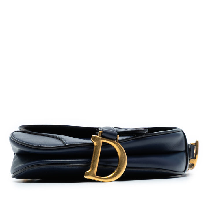 Dior Mini Smooth Cuir de veau Saddle Sac