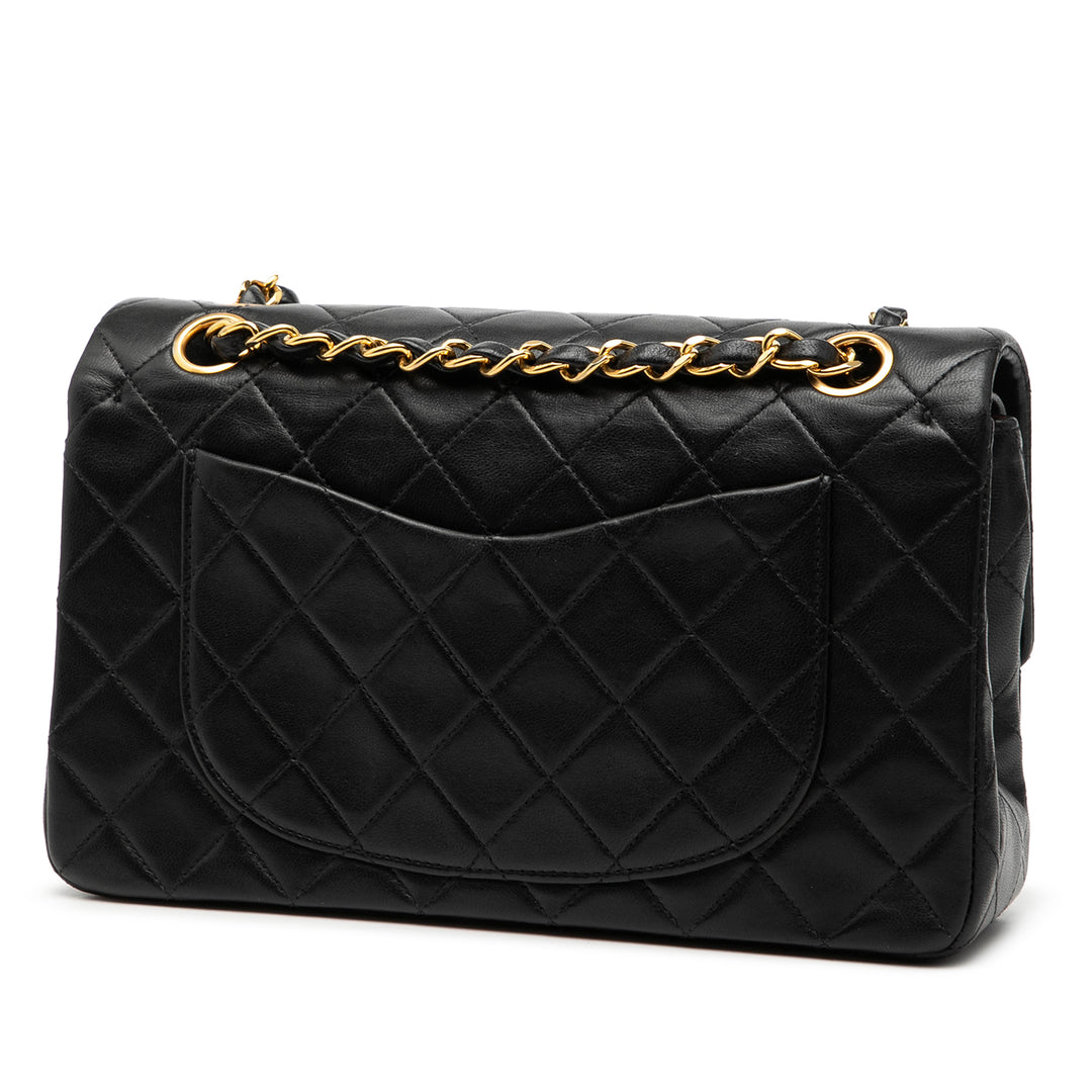 Chanel Small Classic Cuir d’agneau Double rabat