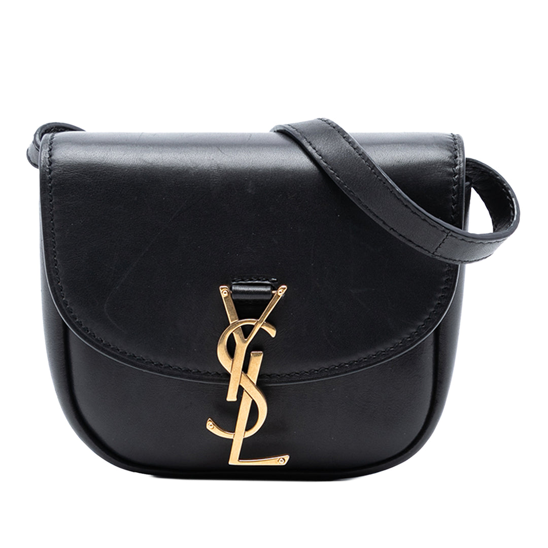 Saint Laurent Small Cuir Monogram Kaia Sac porté croisé
