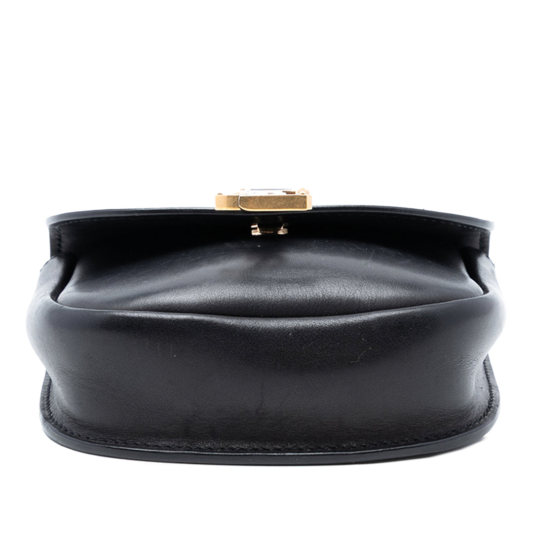 Saint Laurent Small Cuir Monogram Kaia Sac porté croisé