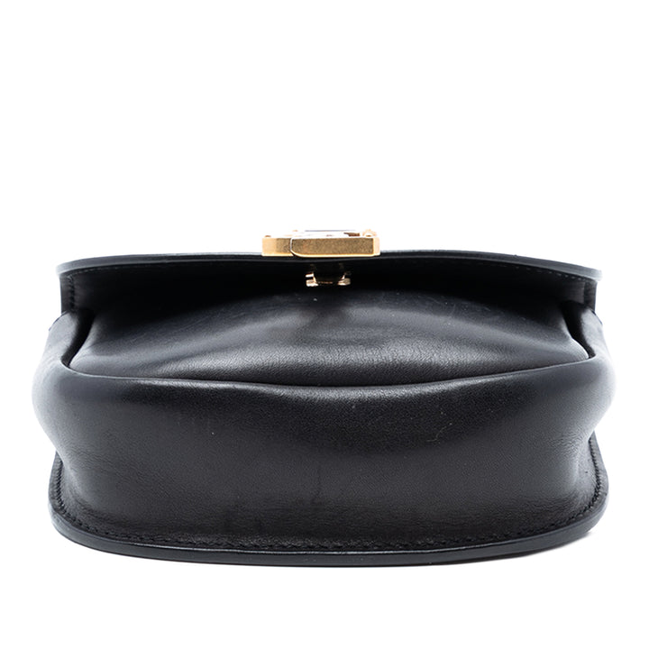 Saint Laurent Small Cuir Monogram Kaia Sac porté croisé
