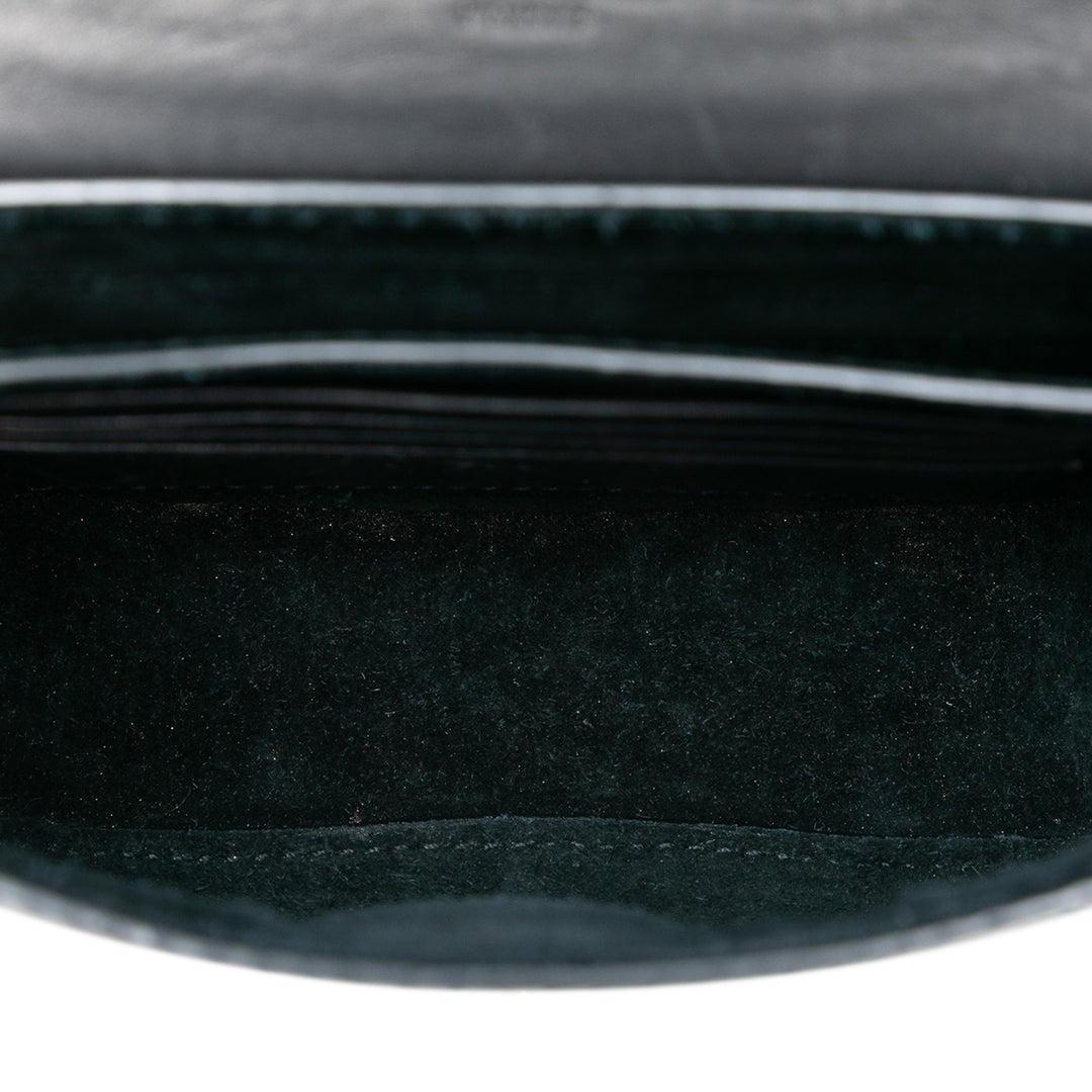 Saint Laurent Small Cuir Monogram Kaia Sac porté croisé