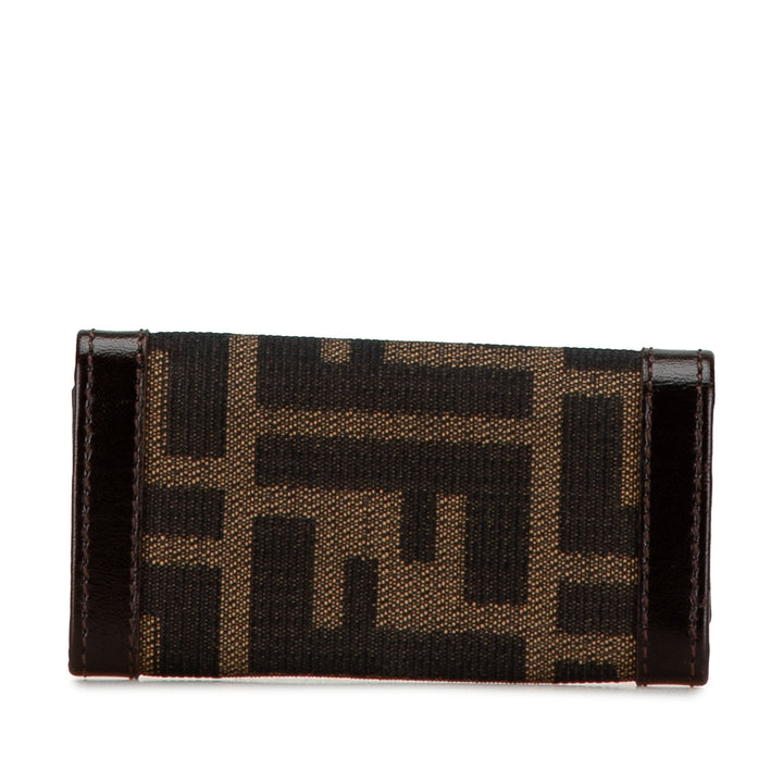 Zucca Canvas Key Holder Brown - Gaby Paris