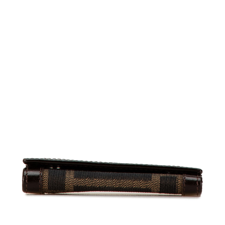 Zucca Canvas Key Holder Brown - Gaby Paris