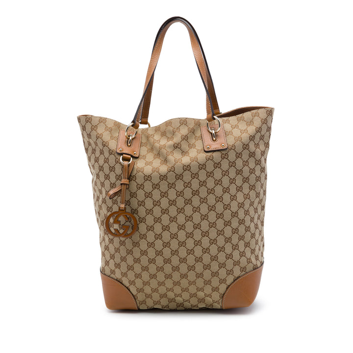 Gucci Cabas GG GG Charm Grand Beige – vue principale – GABY PARIS