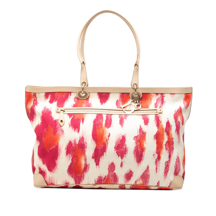 Dior Imprimé St Tropez Cabas Grand Toile