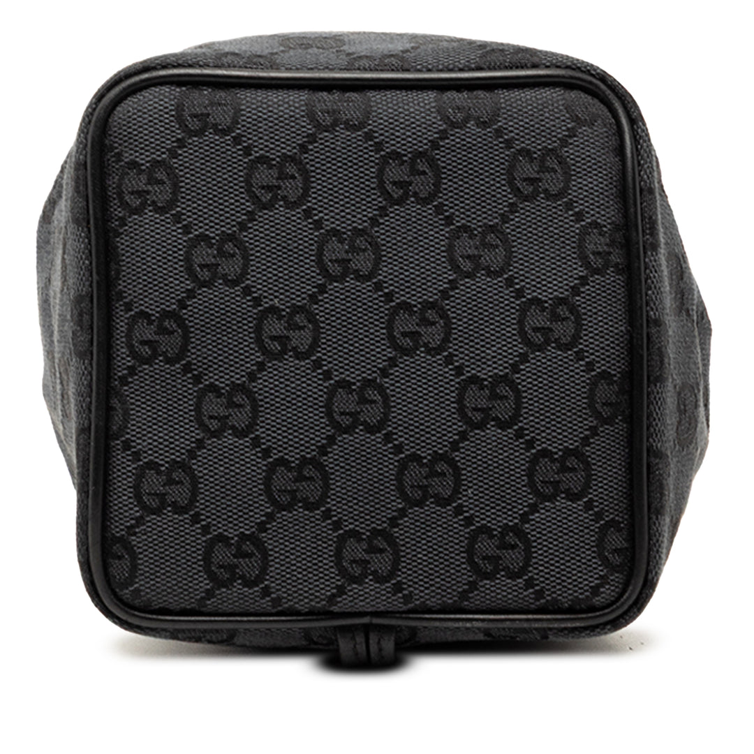 Gucci GG Toile Drawstring Bucket Sac