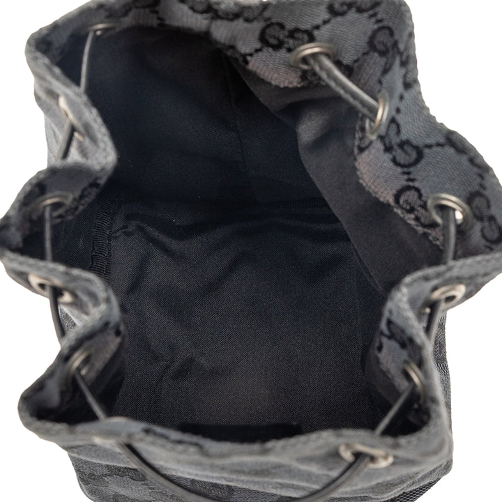 Gucci GG Toile Drawstring Bucket Sac