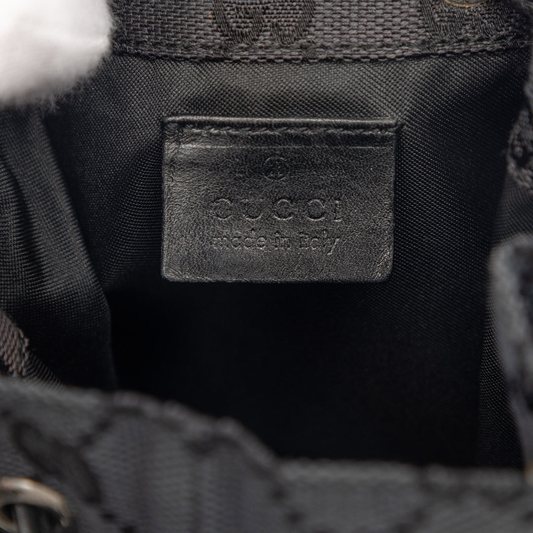 Gucci GG Toile Drawstring Bucket Sac