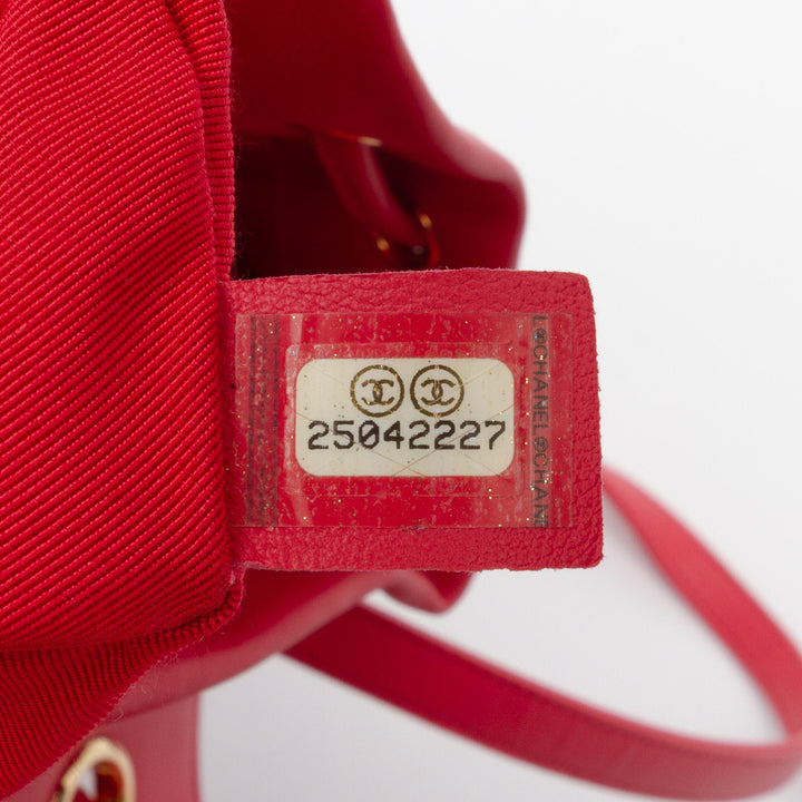 Chanel Chevron Urban Spirit Sac à dos Petit Cuir de veau