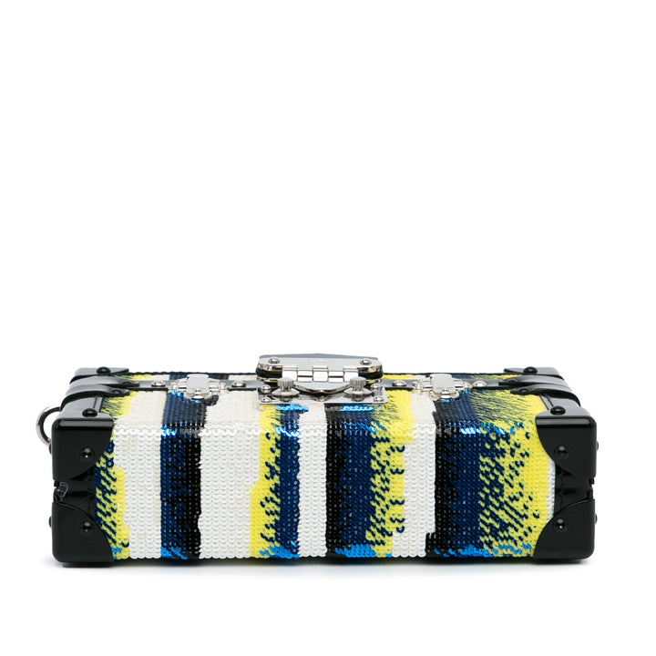 Louis Vuitton Sac bandoulière Sequinss Malle Petite Noir – vue 5 – GABY PARIS