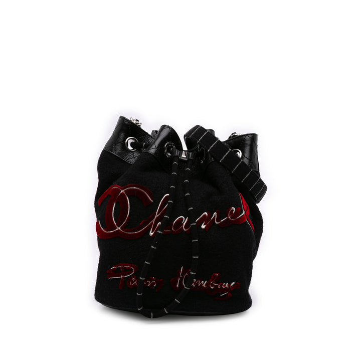 Chanel Paris Hamburg Laine Bucket Sac