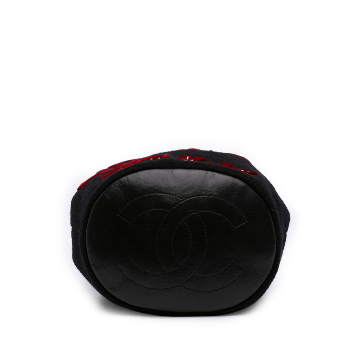 Chanel Paris Hamburg Laine Bucket Sac